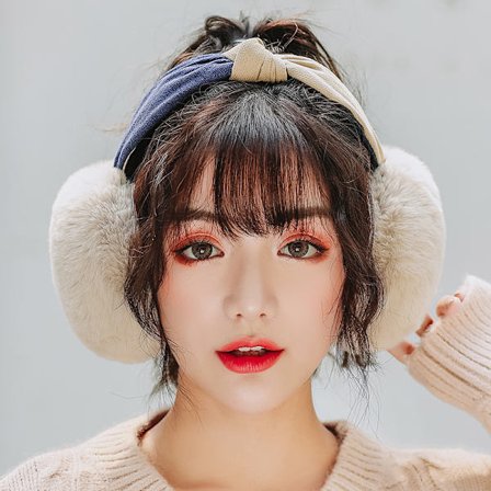 Vinterørevarmer for kvinner Khaki Sammenleggbare øreklokker[YJD]