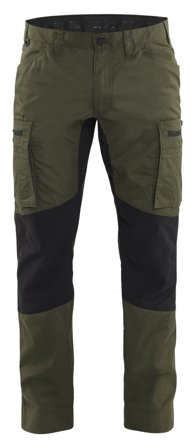 Blåkläder 145918454298C62 Arbetsbyxa grön/svart Grön/svart, Kläder