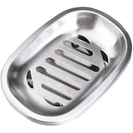 Oval Rostfri Tvåldisk Tvållåda Avlopp Lzs0222 - stock