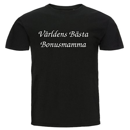 T-shirt - Världens bästa bonusmamma