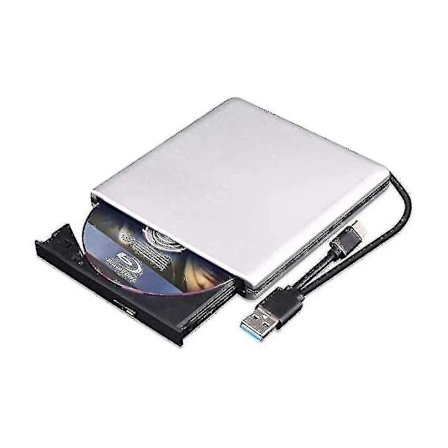 Ekstern Blu-ray DVD-drev 3D, USB 3.0 og Type-C Blu-ray CD DVD-læser