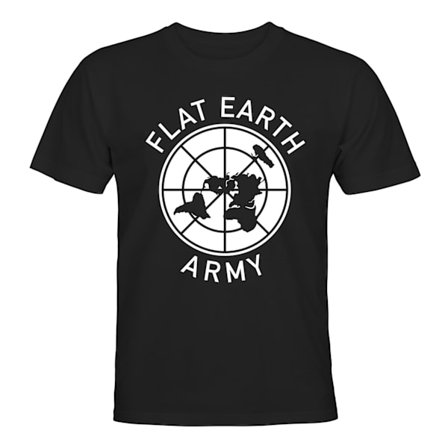 Flat Earth Army - T-SHIRT - HERR