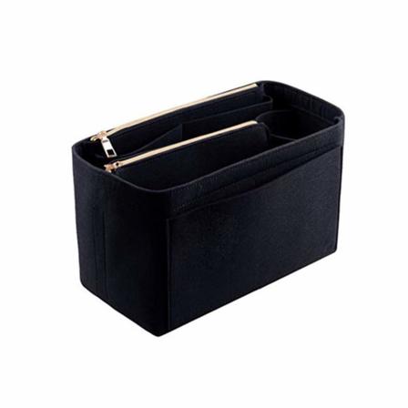 Håndveske ryddig innlegg Håndveske veske arrangør fôrpose glidelås lukking Tote arrangør bleiepose innlegg sminkepose kvinner reise