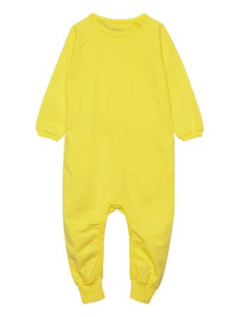 Full Body Sweat Langermet Bodysuit Gul Copenhagen Colors*Betinget Tilbud