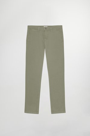 Marco 1400 Chino Herr Grön Bomull