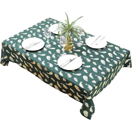 Polyesteriä Joulupöytäliina, Tahrankestävä Suorakulmainen Pöytäliina