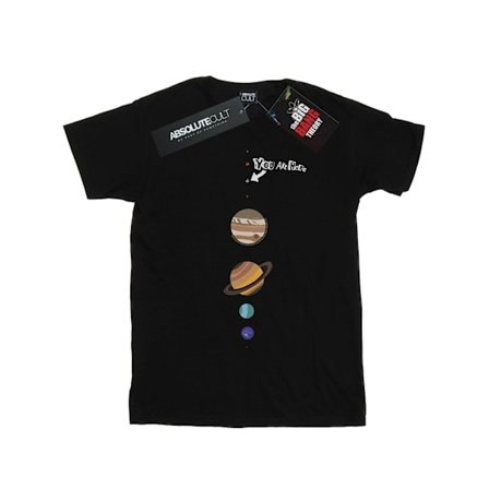 The Big Bang Theory T-shirt för män You Are Here XL Svart