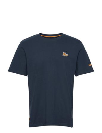 Boot Logo Tee Blue Timberland