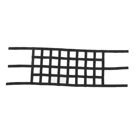 Biltak Cargo Net Lomme Polypropylen Bånd Biltak Hengekøye Mesh Cargo Net Bil Interiør Oppbevaringsnett for Camping Reiser Svart