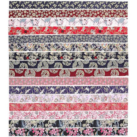 DIY Patchwork Stof Farverige Quilt Klude Til Tøj Dekoration Taske Fremstilling Hår Tilbehør Fremstilling 36 stk. Stofstrimler