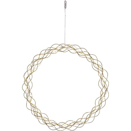 Star Trading - Dekorasjonsfigur Krans Curly 690-95-1 Messing