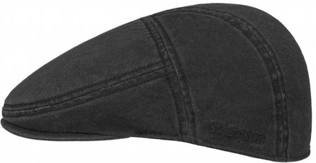 Stetson Ivy Cap Cotton Black
