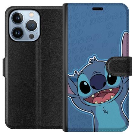 Apple iPhone 13 Pro Plånboksfodral Stitch Hello