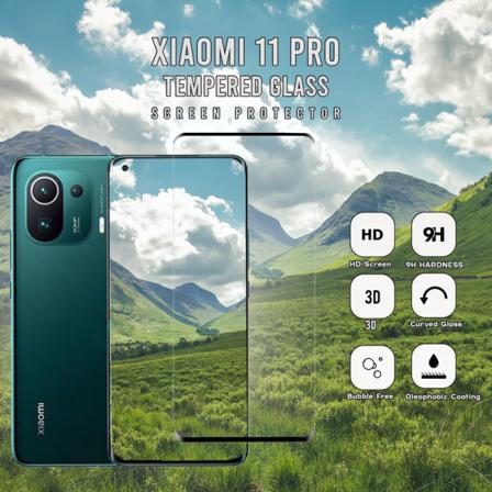 Xiaomi 11 Pro - 9h Härdat Glas - Super Kvalitet -3d Skärmskydd