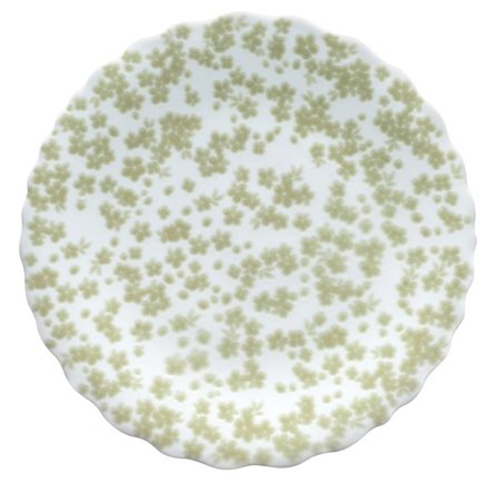Wik & Walsøe Slåpeblom Tallerken Grønn Ø21