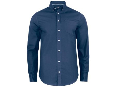 CUTTER & BUCK Skjorta Hansville oxford blå L - Lyreco - Yrkeskläder - Skjortor och blusar - Skjortor