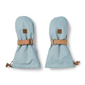 Elodie 1-3 y Mittens Pebble Green One Size - Gloves and mittens - One size - Blue
