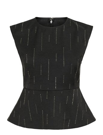 Gestuz | Gzadira Peplum Top | 38