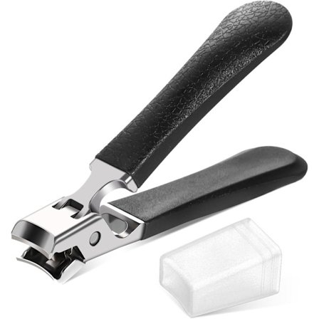 Negleklippere til tykke negle, kraftige tånegleklippere med stort håndtag til tykke fingernegle og tånegle til mænd og kvinder