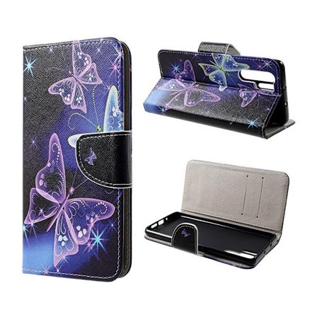 Huawei P30 Pro risti pintainen nahkainen flip suojakotelo - Pretty Perhoset