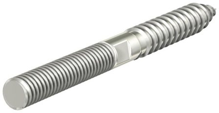 Schäfer & Peters 908248100 Skruestifter RFR 316L, pakke med 100 M8 x 100 mm, Befæstelse