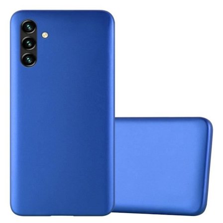Fodral till Samsung Galaxy A13 5G Skal i METALLIC BLUE Fodral Skydd Silikon TPU Matt skal