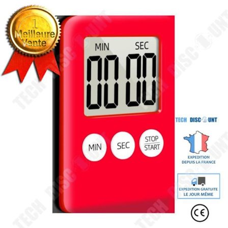 Minuter - TD - Elektronisk Magnetisk - Flera Färger - Kökstillbehör - 0g