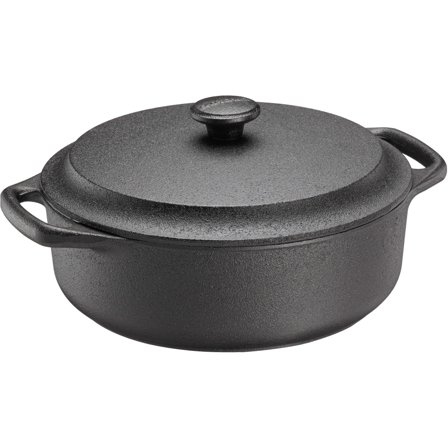 Skeppshult Rund Gryta 3 Liter Gjutjärn Järnlock | Matlagning > Kokkärl & Stekpannor > Grytor | Bagaren och Kocken