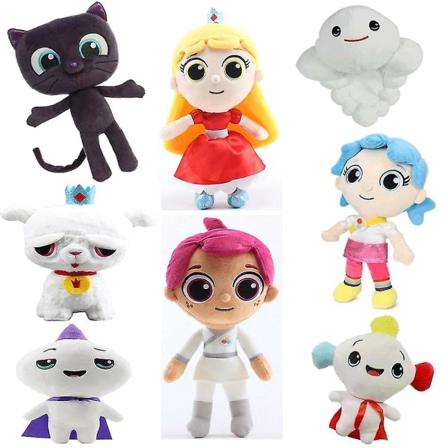 30cm Anime True And The Rainbow Kingdom Bartleby Cat Plyschleksak True Rainbow King Zee Grizelda Frookie Uppstoppad Doll Kid Present 30CM3