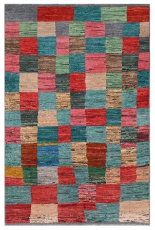 Moroccan Berber - Afghanistan Hand Knotted 119X184 Rug Afghanistan