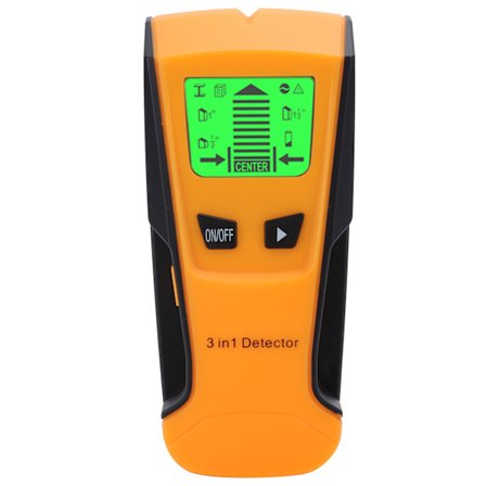 3 in 1 puinen tappi seinän skanneri etsin LCD taustavalo automaattinen kalibrointi metallinpaljastin