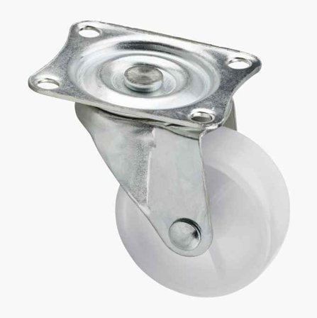 Biltema - Hjul med sving 20 x 50 mm 2 stk.