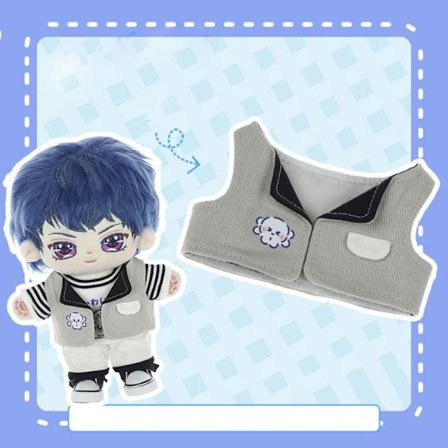 Dukkeklær Dukke bomullsskjorter 1 1