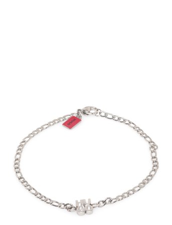 HUGO E-Thinchain-Bra - Silver - ONE SIZE