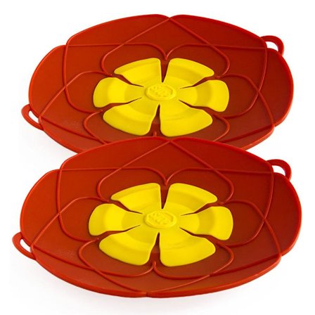 2-pack Silikonlock för Kastruller & Stänkskydd, Flerfärgad [JSR]