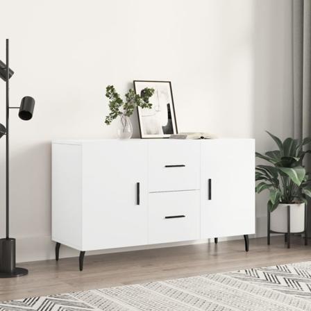 vidaXL Skänk vit 100x36x60 cm konstruerat trä Vit