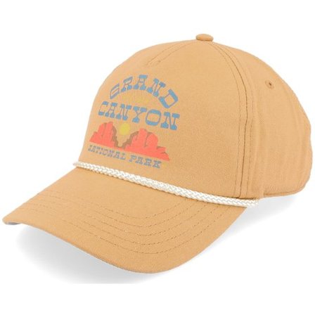 American Needle - Brun unconstructed Keps - Grand Canyon Np Canvas Cappy Wheat Dad Cap @ Hatstore