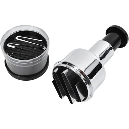 Løghakker - Manuel fødevarehakker i rustfrit stål, holdbart materiale, alsidig, nem og hurtig at bruge, nem at rengøre