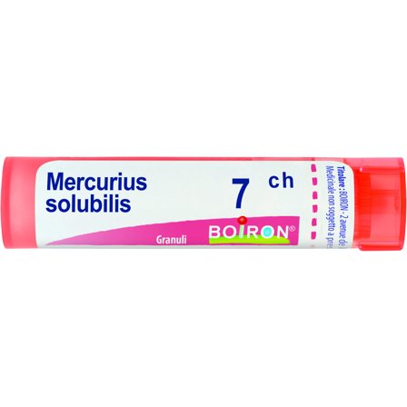 Boiron Mercurius Solubilis Granuli 07Ch Tubo 4g