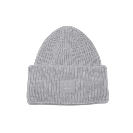 Grå acne mössa