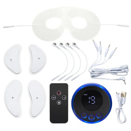 EMS ansiktsløfting massasje øye skjønnhet massasje muskelstimulator for ansikt anti rynke hud stram opp mikrostrømmer