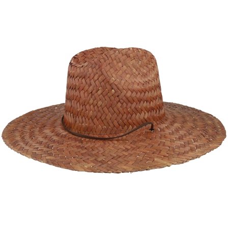 Brixton - Beige straw Hoed - Bells Ii Sun Hat Copper/Copper Straw Hat @ Hatstore