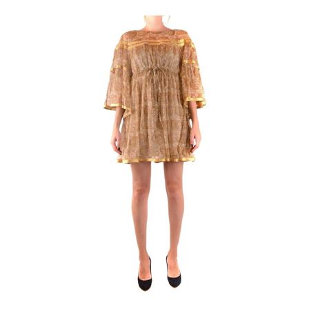 Twinset, Ts 825N Dress Beige, Dames, Maat:S