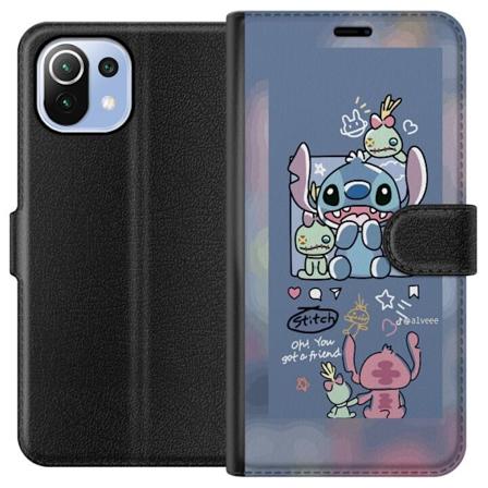 Xiaomi Mi 11 Lite Plånboksfodral Stitch Vänner