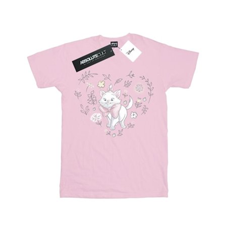 Disney Girls The Aristocats Marie Heart Bomull T-shirt 3-4 år
