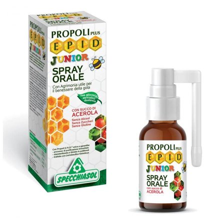Epid Junior Propoli Spray Orale Gusto Erbe Alpine Con Zinco 15ml