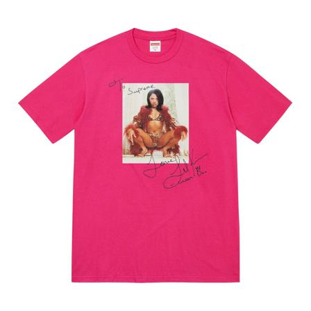 Supreme T-Shirts , Roze , Heren , Maat: M