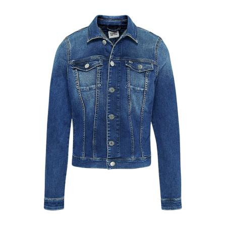 Tommy Jeans - Jeansjackor - Blå - Dam - Storlek: L, Dam, Storlek: L