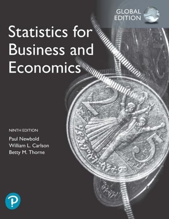 Statistics for Business and Economics, Global Edition, ISBN: 9781292315034