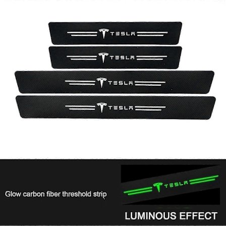 Nytt Automatiskt Dörrtröskelskydd Anti-repa Dörrtröskelskydd Kompatibelt med Biltillbehör snabb-WELLNGS